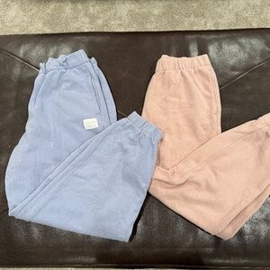 2 Pair Bundle-Hollister Sweatpants Womens Ultra High Adjustable Rise Jogger-Med.